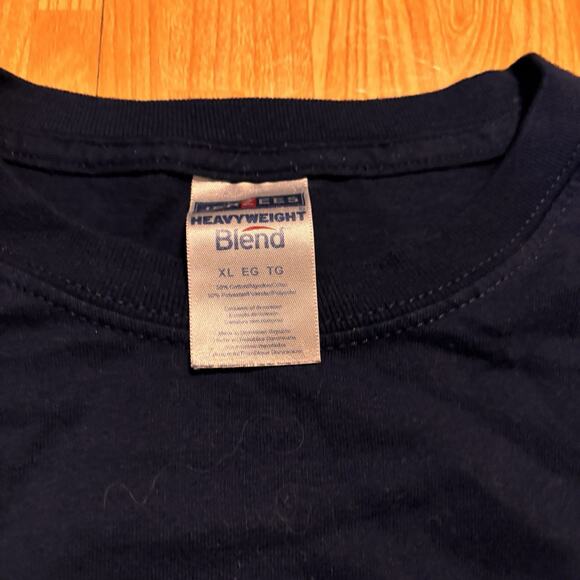 UConn School of Engineering Long Sleeve Shirt XL Navy - Picture 3 of 4